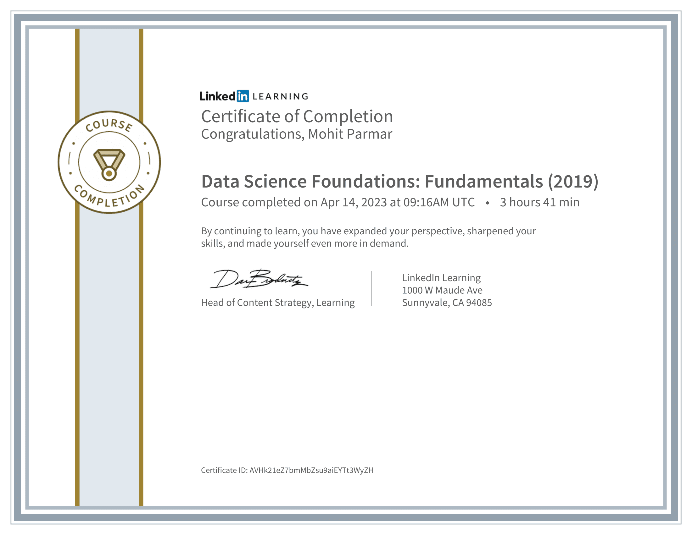 Data Science Foundation Fundamentals