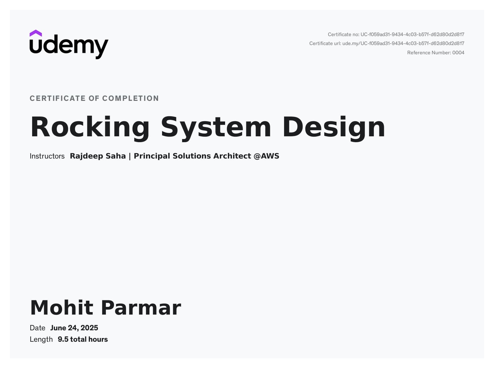 Rocking System Design