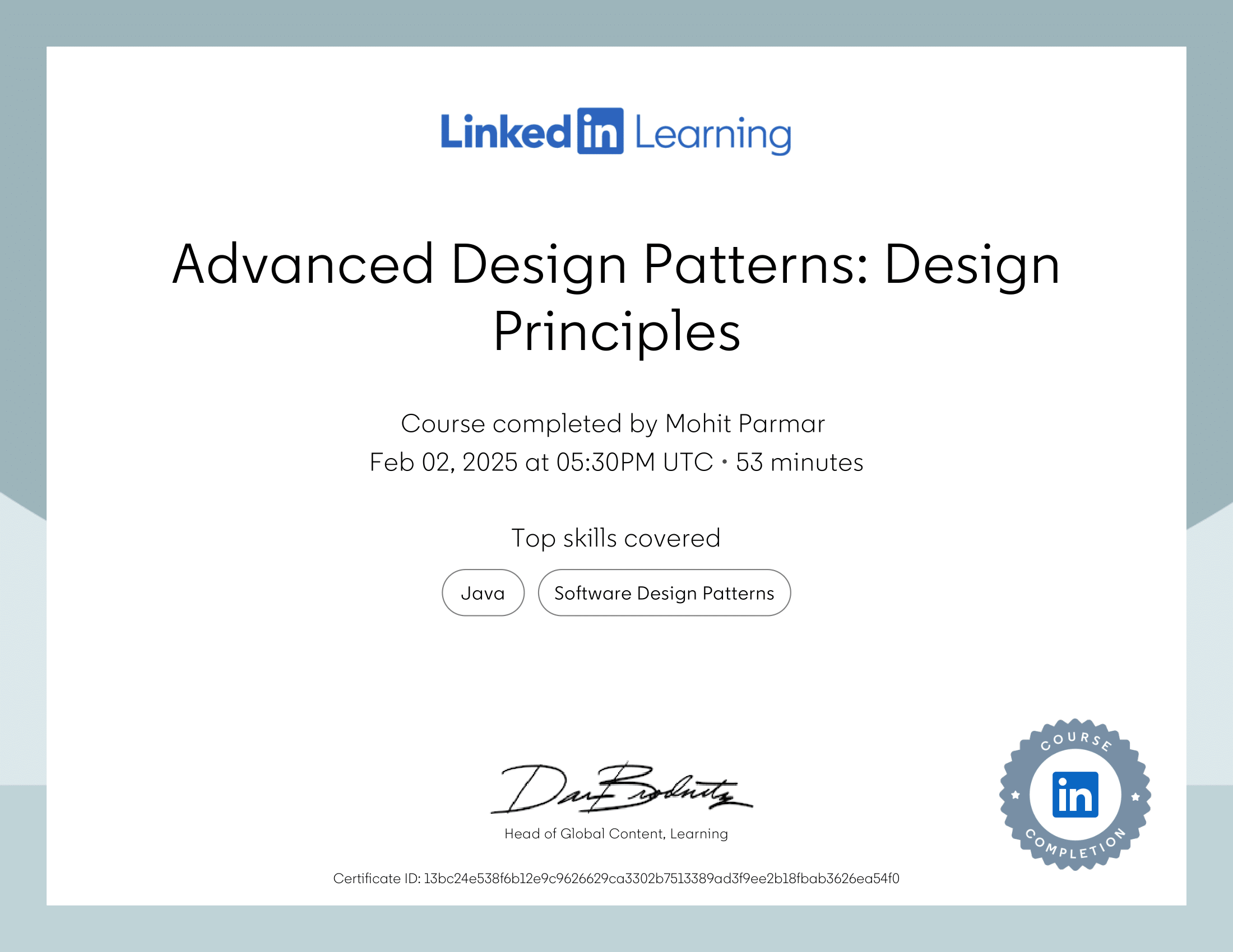Advanced Design Patterns: Design Principles