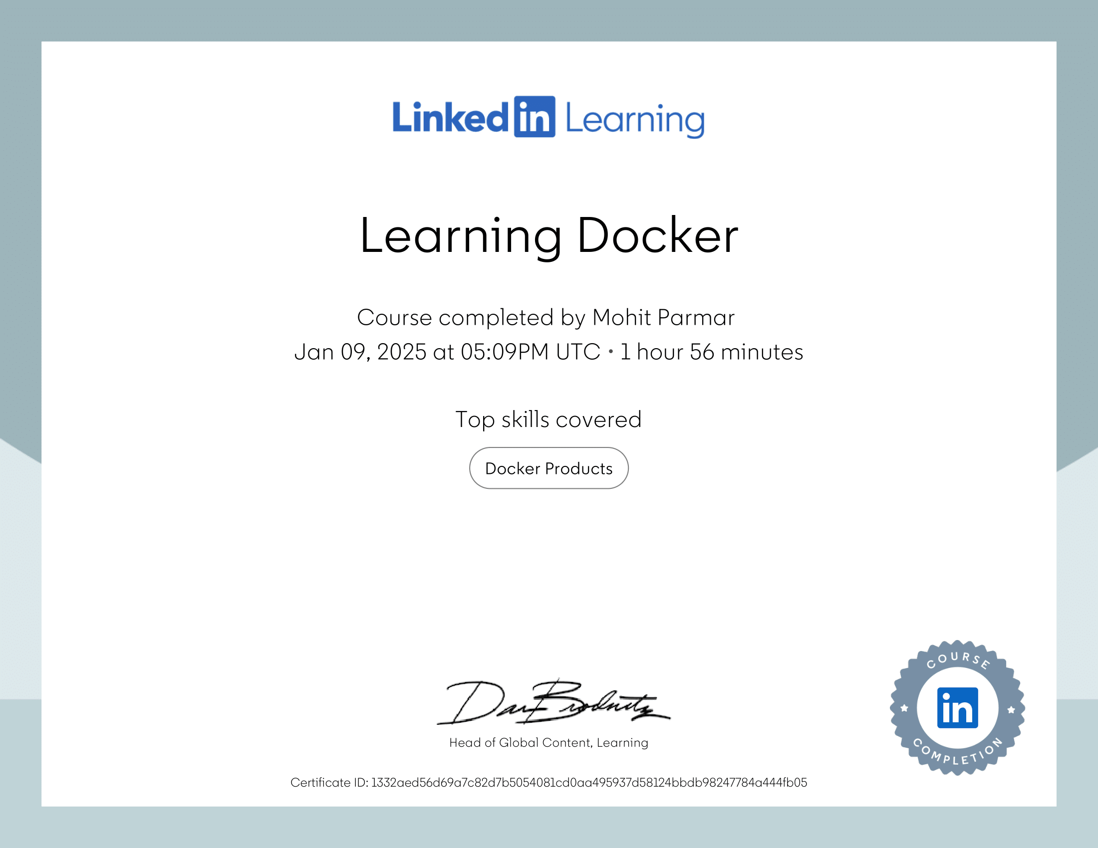 Learning Docker