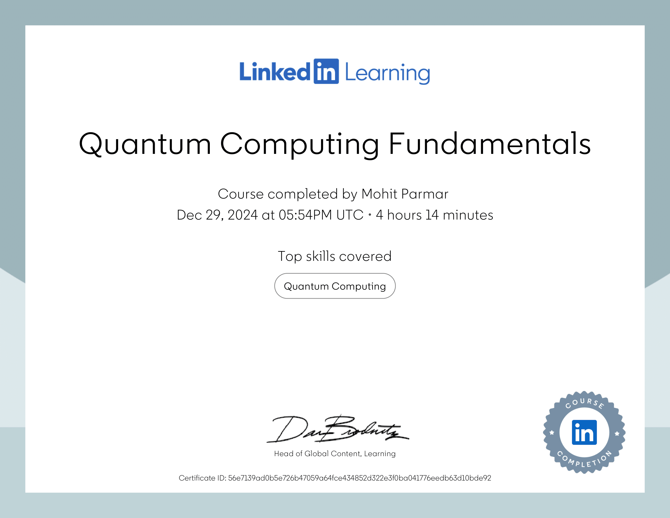 Quantum Computing Fundamentals