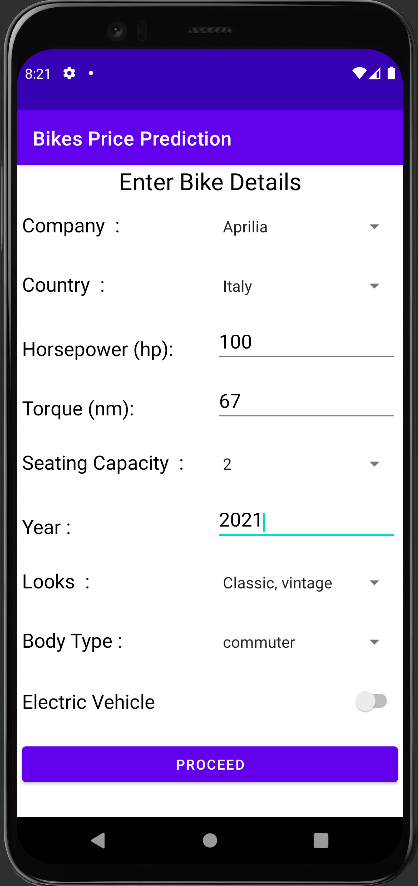 Bikes Price Prediction